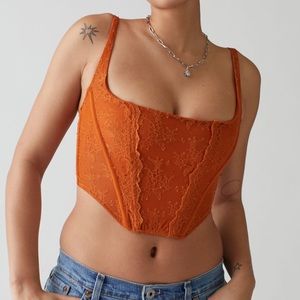 Out from under Lovestruck lace corset